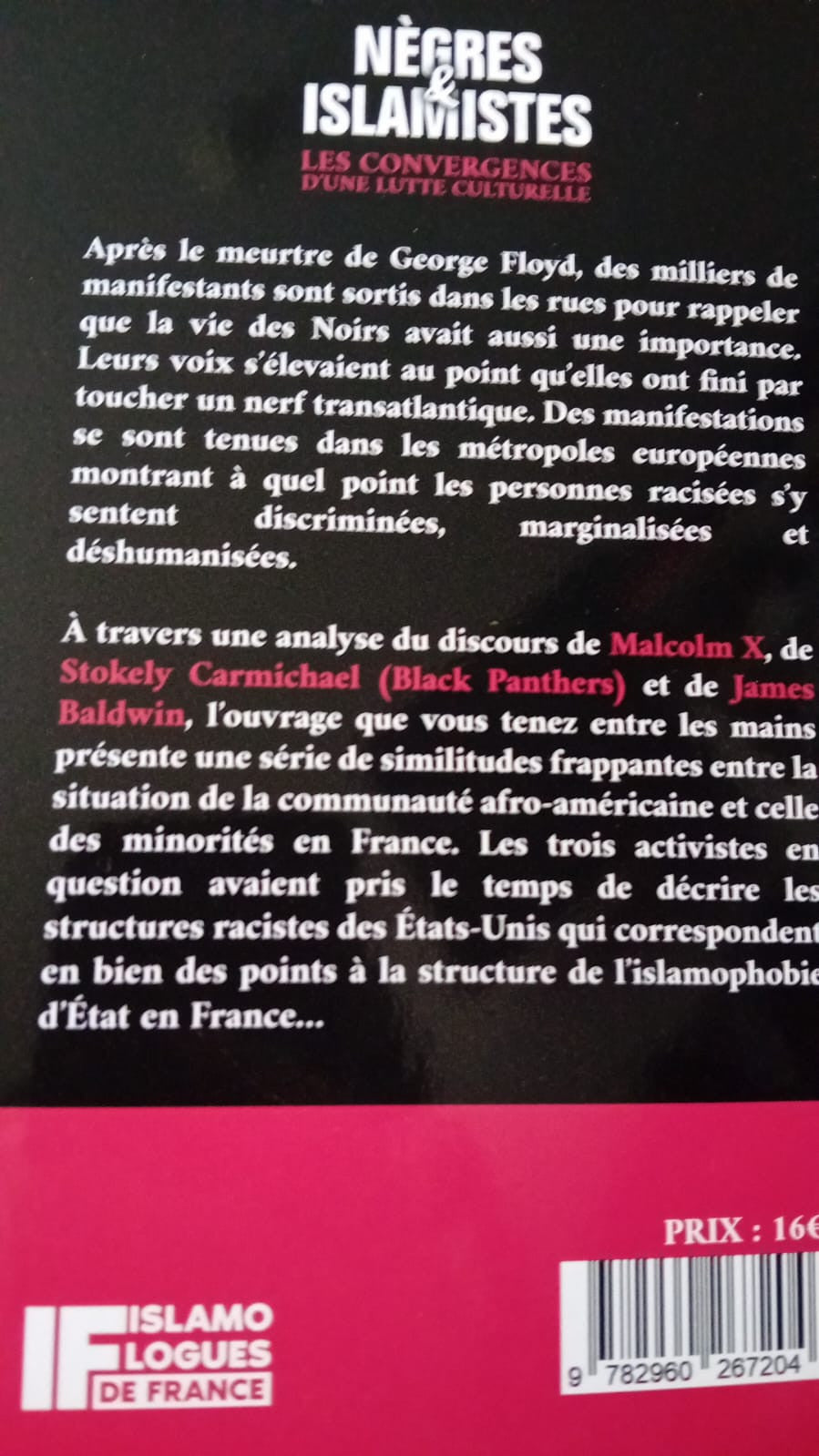 Un ouvrage percutant qui explore les liens culturels et politiques entre les figures noires emblématiques et la pensée islamique. À travers Baldwin, Malcolm X et les Black Panthers, Kareem al Hidjaazi dévoile les convergences d’une lutte commune contre l’oppression. Un livre engagé, puissant et nécessaire.