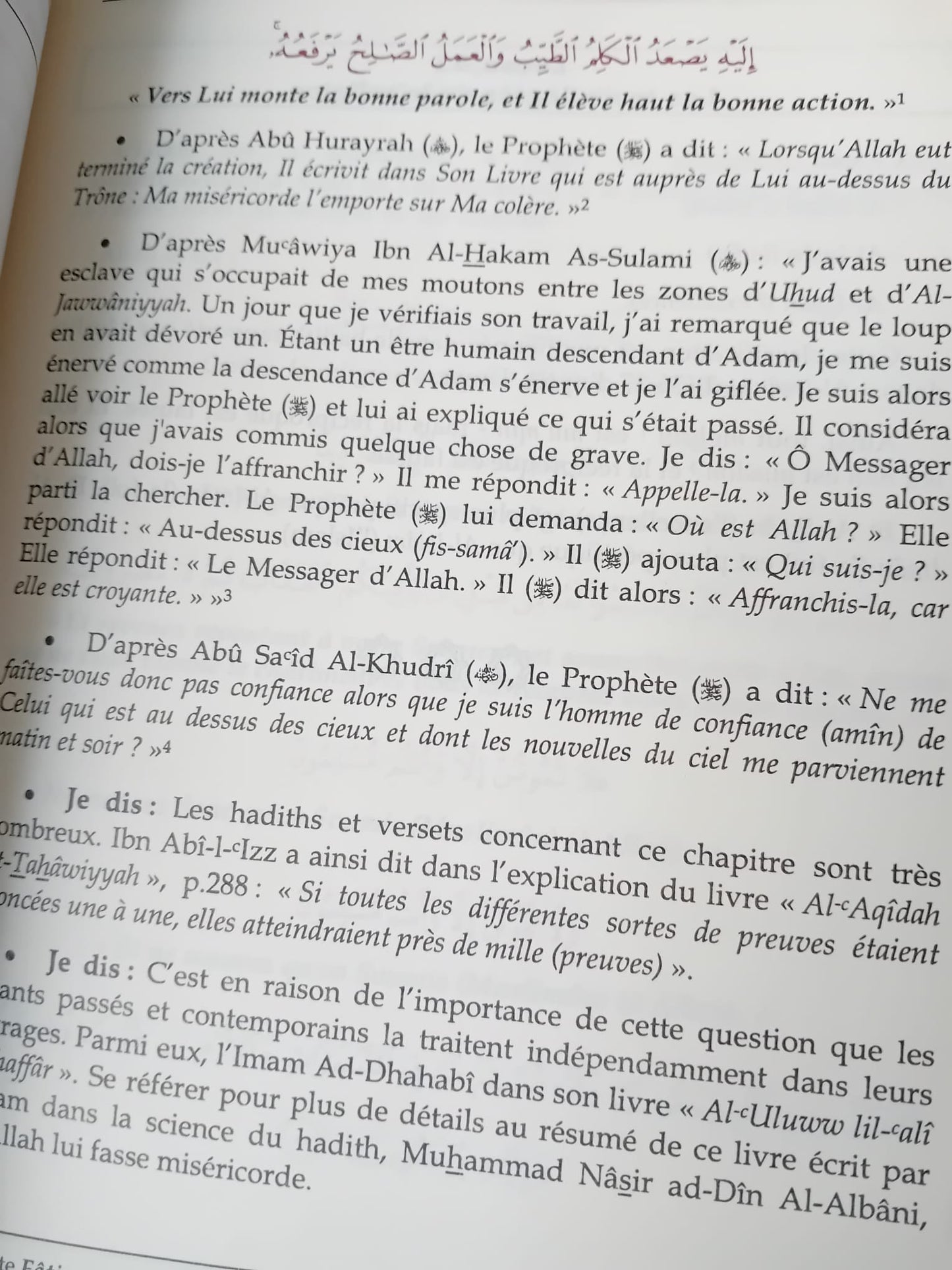 Livre 'Leçons de Tawhid – Al-Qawl Al-Mufîd' du shaykh Muhammad Al-Wusâbî. Un ouvrage clair et fondamental sur l’unicité d’Allah, enrichi des préfaces de shaykh Muqbil et shaykh An-Najmî. Éditions Tawbah. Un essentiel pour poser les bases de la foi authentique.