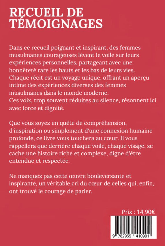  À Cœur Ouvert – Des histoires inspirantes de femmes musulmanes ❤️
Plongez dans des récits puissants, vrais, et profondément humains. Ce livre met en lumière les voix souvent étouffées de femmes musulmanes qui, à travers leurs épreuves, leurs luttes et leurs victoires, révèlent une force et une foi bouleversantes.