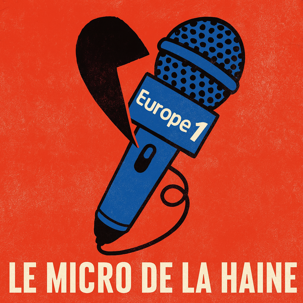 Couverture du livret Europe 1, le micro de la haine – analyse des discours complotistes et islamophobes, critique médiatique, défense des musulmans de France.