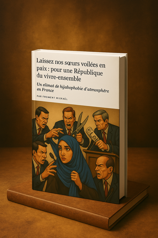 PDF engagé de Froment Mickaël dénonçant la hijabophobie en France, plaidoyer pour la liberté religieuse et le respect des femmes musulmanes voilées.
