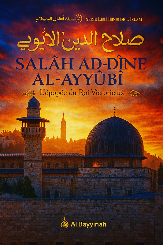 Plongez au cœur de l’histoire légendaire de l’un des plus grands héros de l’Islam, Salâh Ad-Dîne Al-Ayyûbî. Ce livre, issu de la série Les Héros de l’Islam par Al Bayyinah, retrace avec passion et rigueur l’épopée du roi victorieux, libérateur de Jérusalem et symbole intemporel de courage, de piété et de justice.