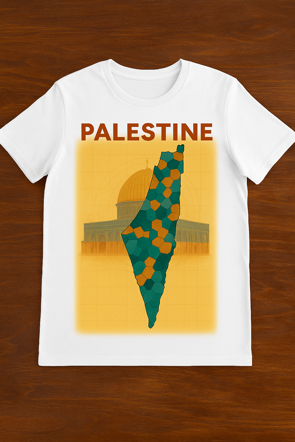 t-shirt Palestine Dôme du Rocher