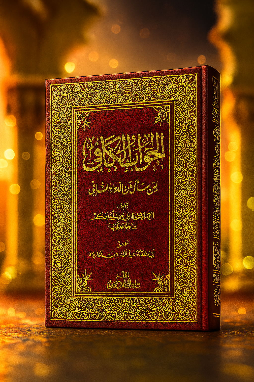 Plongez dans un chef-d'œuvre intemporel de la sagesse islamique avec Al-Jawâb al-Kâfî, un ouvrage spirituel profond de l’imam Ibn al-Qayyim. Ce livre puissant répond à celui qui cherche le remède au mal de l’âme, en s’appuyant sur le Coran, la Sunna et les paroles des savants. Avec sa couverture luxueuse aux dorures raffinées, il s'impose autant par son contenu que par son esthétique.
