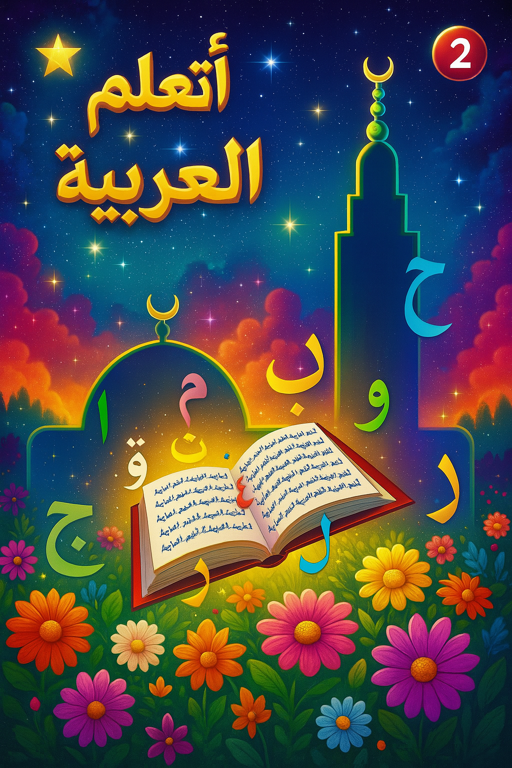 Un livre richement illustré pour découvrir pas à pas la langue arabe. Idéal pour les enfants, débutants ou les familles souhaitant apprendre en s’amusant.