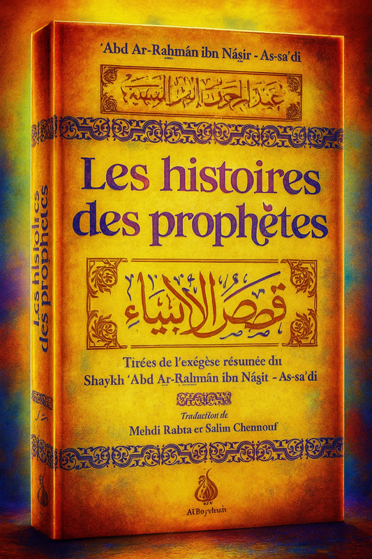 Livre Les histoires des prophètes – récits tirés du Coran selon l’exégèse du Shaykh As-sa'dî. Islam, éducation, foi, enfants, traduction française.