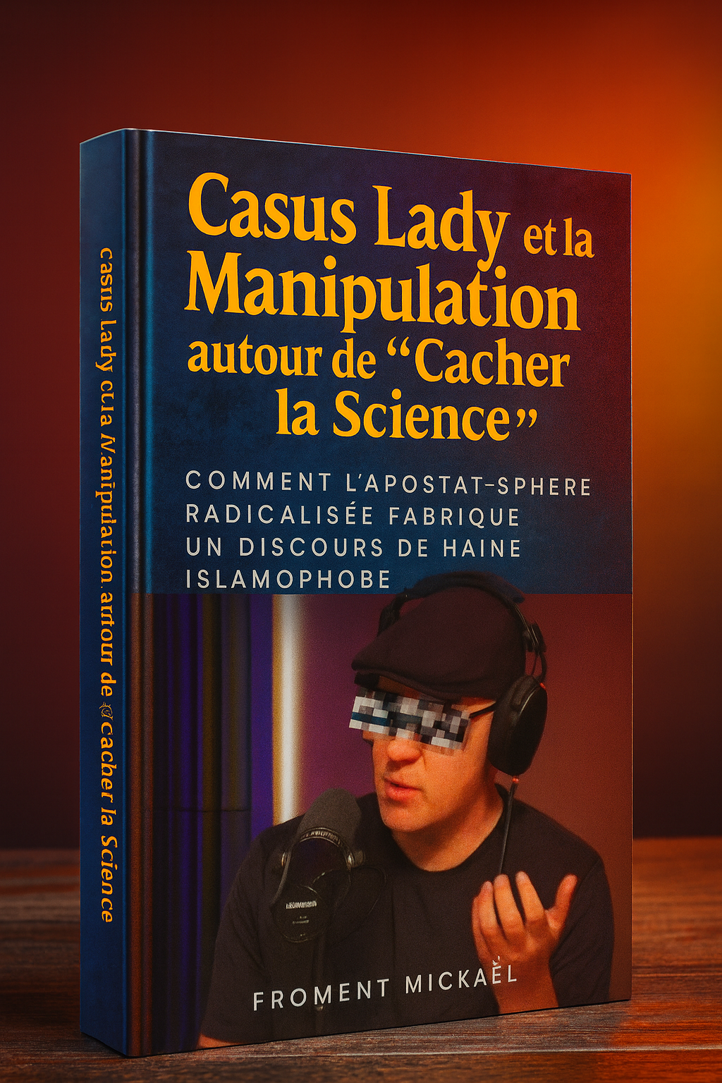 Livret islamique “Casus Lady et la Manipulation autour de Cacher la Science” par Froment Mickaël – réfutation complète d’une fausse accusation contre les savants musulmans, analyse de la désinformation islamophobe, défense du Cheikh Al-Fawzân et clarification du principe de la transmission du savoir en Islam. Livre 3D HDR, couverture moderne et percutante, à découvrir sur la boutique Une Parole Musulmane.