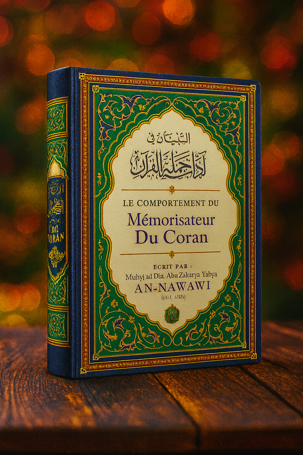 Couverture du livre islamique « Le Comportement du Mémorisateur du Coran » de l’imam An-Nawawi, édition française