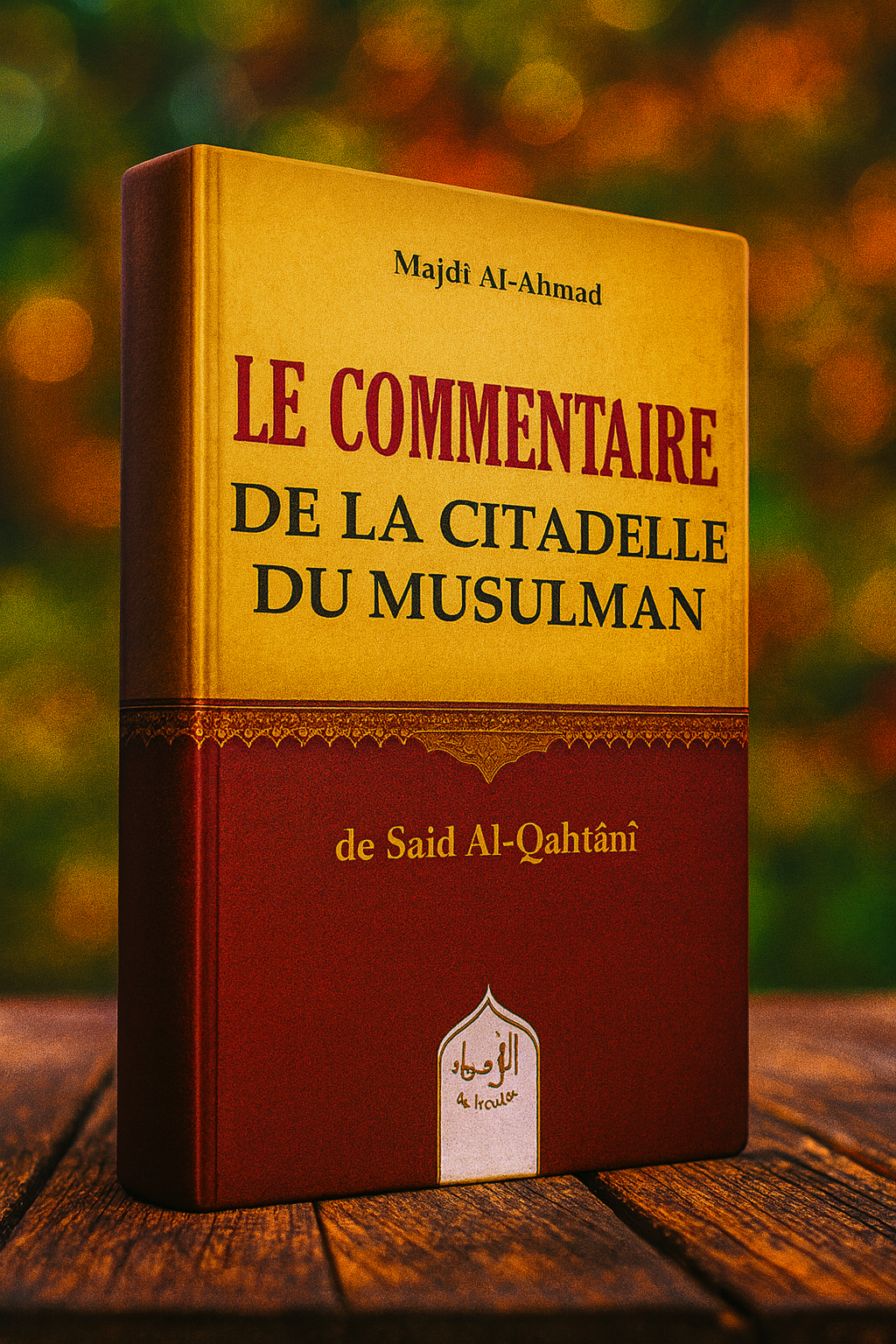 Ouvrage « Le Commentaire de la Citadelle du Musulman » – Majdi Al-Ahmad, basé sur l’œuvre de Said Al-Qahtani, visuel produit en boutique.