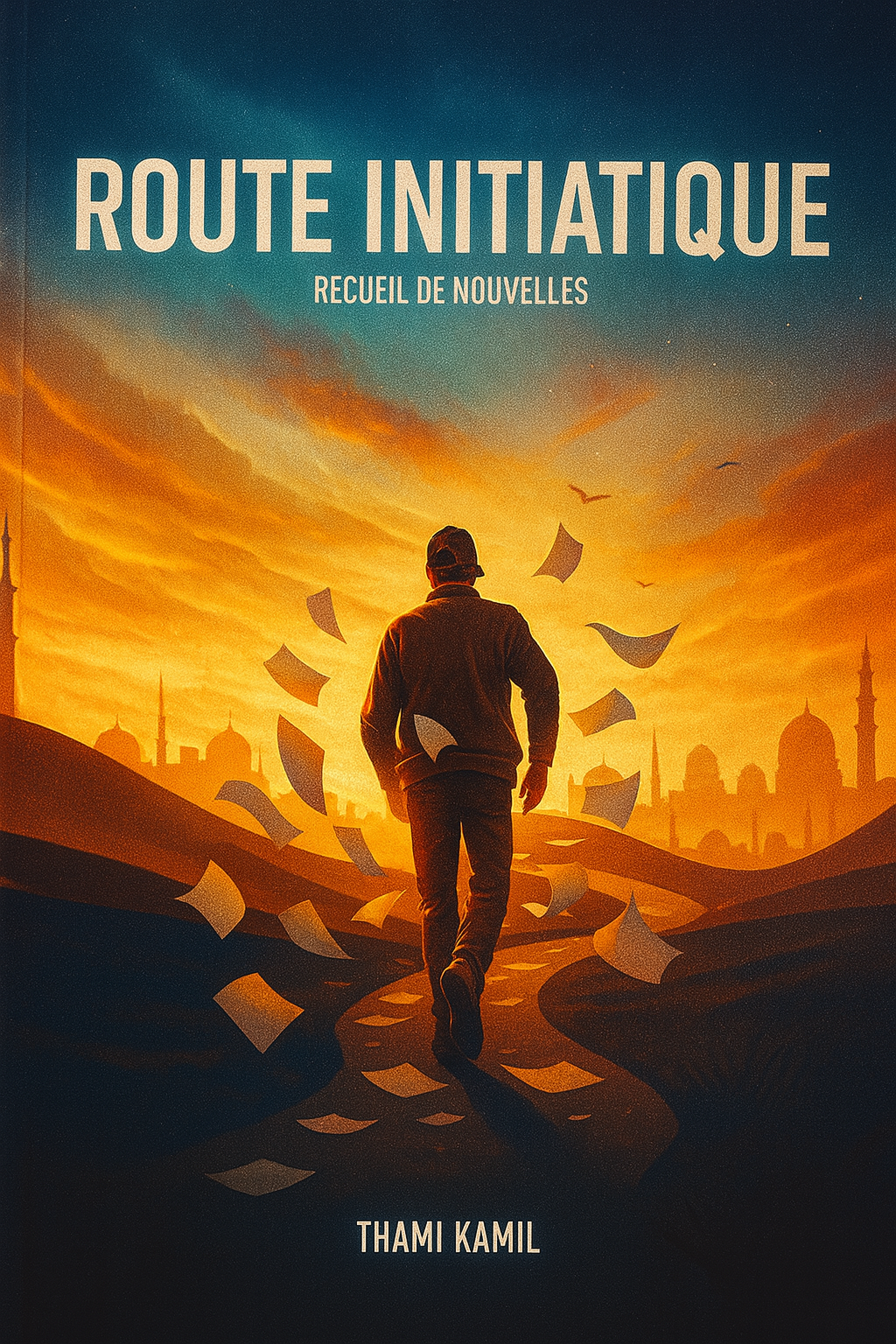 Route Initiatique – Recueil de nouvelles spirituelles de Thami Kamil. Parcours de vie, quête de sens et initiation à la lumière de la foi. Histoires profondes et inspirantes aux décors orientaux.
