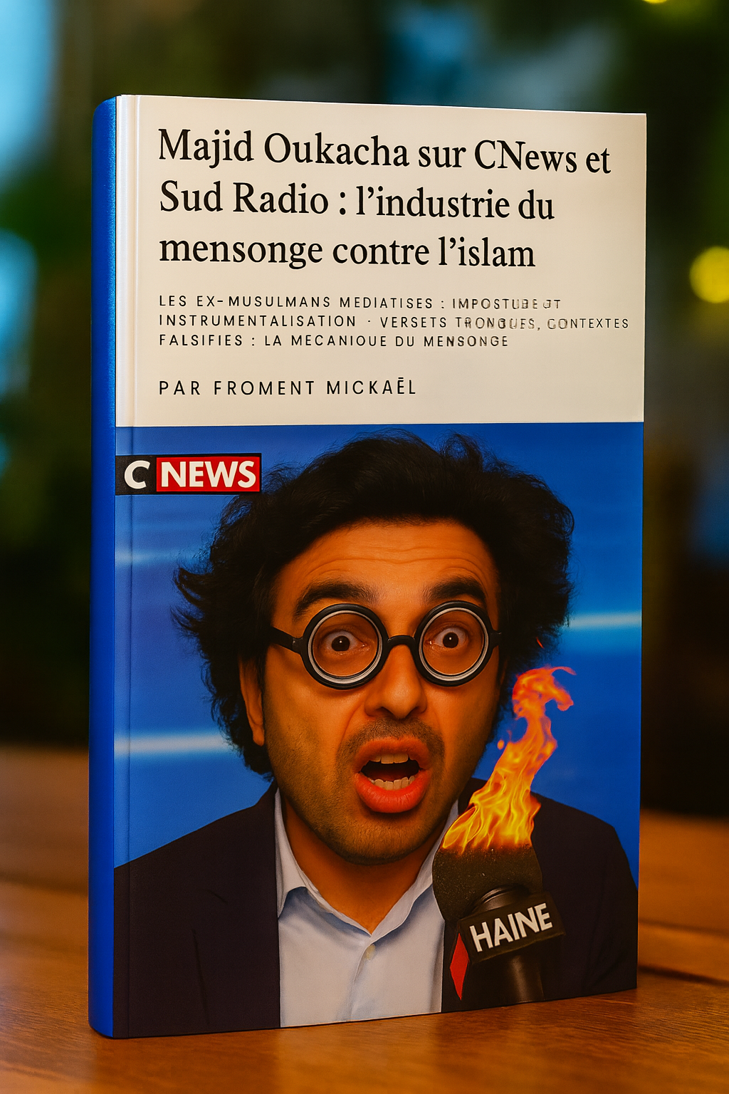 Livret islamophobie – Majid Oukacha sur CNews et Sud Radio, réfutation des mensonges contre l’islam, versets coraniques remis dans leur contexte, critique de la propagande médiatique et appel à une parole musulmane libre