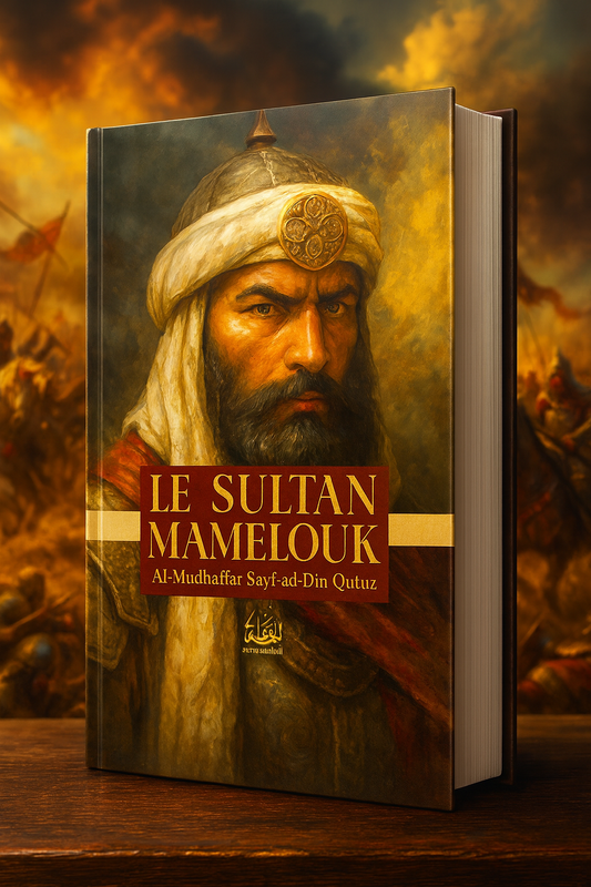 Livre Le Sultan Mamelouk – Biographie historique de Sayf ad-Din Qutuz, chef mamelouk et vainqueur des Mongols, édition Al-Kitab Allah. Ouvrage de Dr. Qasim Abdou Qasim, histoire islamique et grandes batailles médiévales.