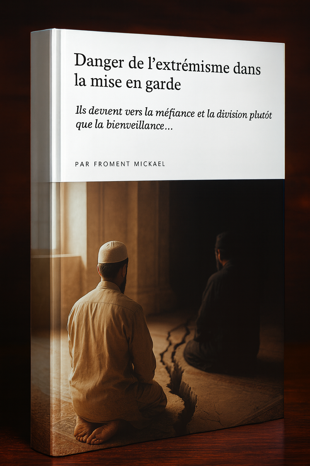 Livre islam Danger de l’extrémisme dans la mise en garde – livret musulman francophone contre le sectarisme, division et stagnation, appel à l’unité et à la bienveillance dans la Oumma.