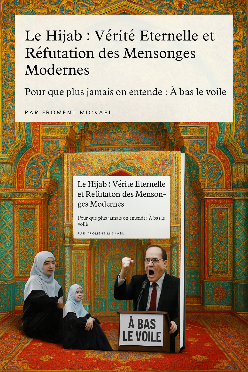 Livre islamique en français sur le hijab – réfutation des idées reçues, défense du voile musulman, explication coranique et prophétique de l’obligation du hijab. Réponse aux accusations d’islamophobie, aux amalgames médiatiques et aux fausses polémiques. Idéal pour comprendre la place du voile dans l’islam, la liberté religieuse, la dignité des femmes musulmanes et la réponse aux mensonges contemporains. Lecture accessible pour musulmans et non-musulmans.