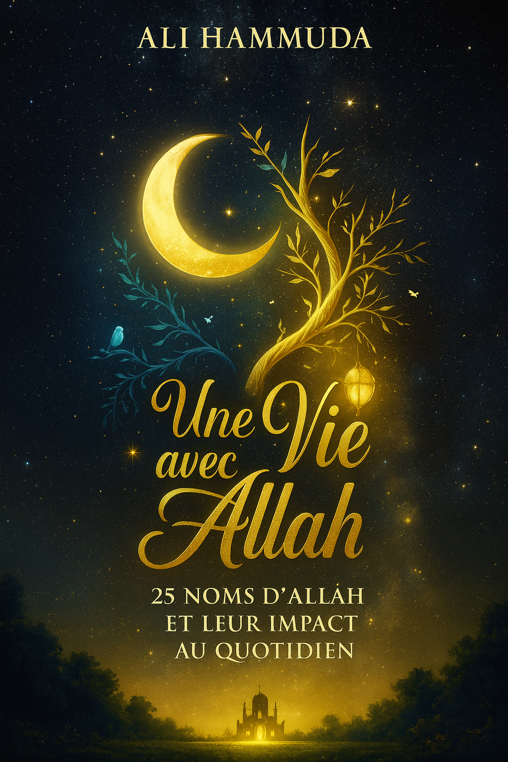 Une Vie avec Allah – Livre spirituel d’Ali Hammuda en français : découvrez 25 Noms d’Allâh et leur impact profond au quotidien. Lecture musulmane inspirante, développement spirituel, invocation et amour d’Allâh. Idéal pour tout public, accessible et profond. Livre islamique essentiel pour se rapprocher d’Allâh au fil des jours.