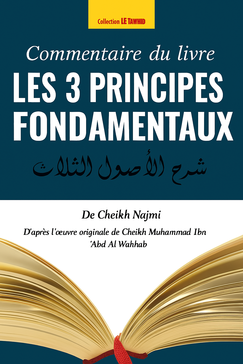 Les 3 Principes Fondamentaux – Commentaire bilingue arabe/français
Cheikh Najmi commente l’œuvre de Cheikh Ibn 'Abd Al Wahhab. Un classique du Tawhid, clair et essentiel. Texte arabe vocalisé.
