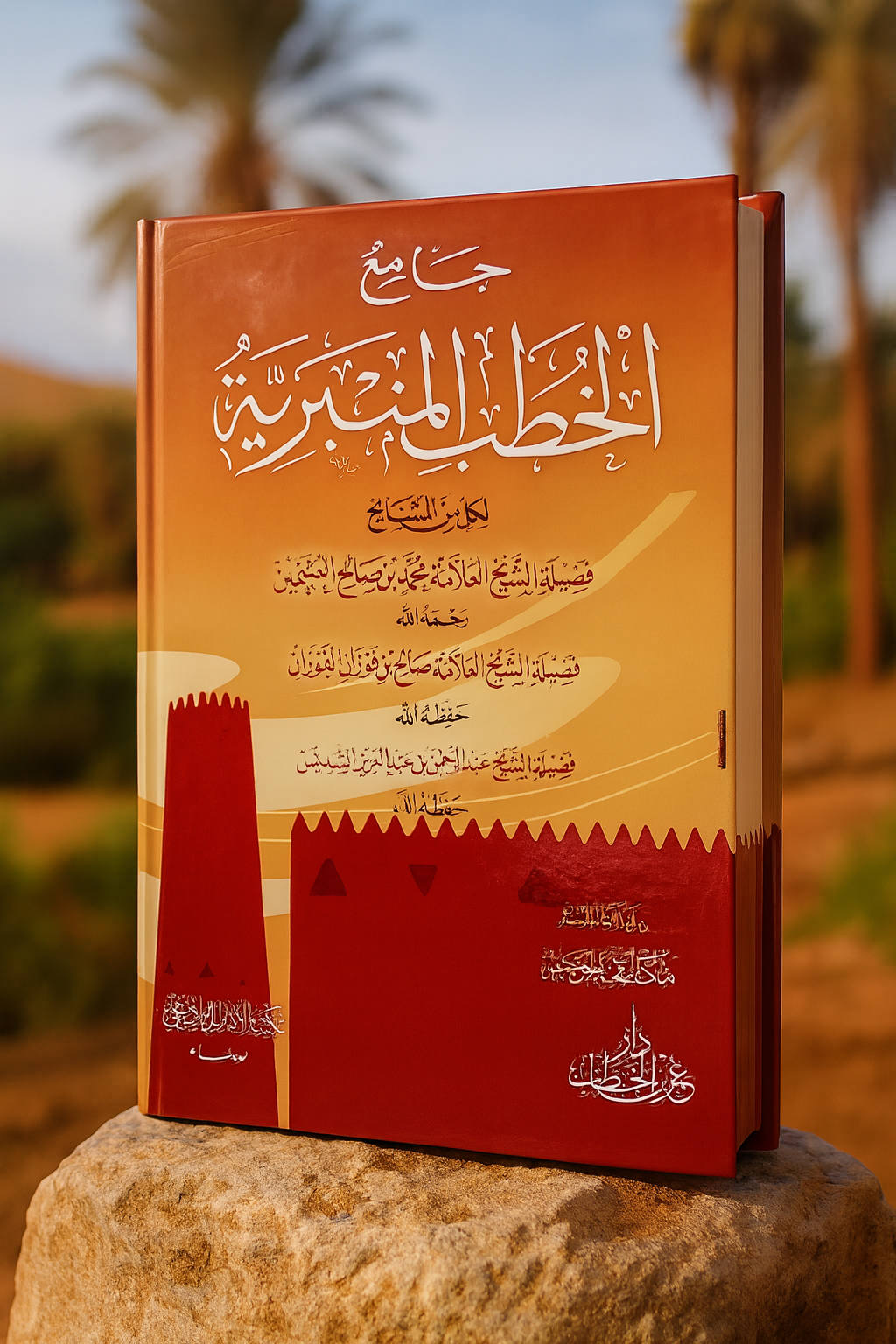 جامع الخطب المنبرية – Recueil de khutbas authentiques en arabe, rédigées par Cheikh al-‘Uthaymīn, Cheikh al-Fawzān et Cheikh as-Sudays. Idéal pour imams, prêcheurs et étudiants, plus de 460 pages de sermons du vendredi et rappels religieux basés sur le Coran et la Sunna.